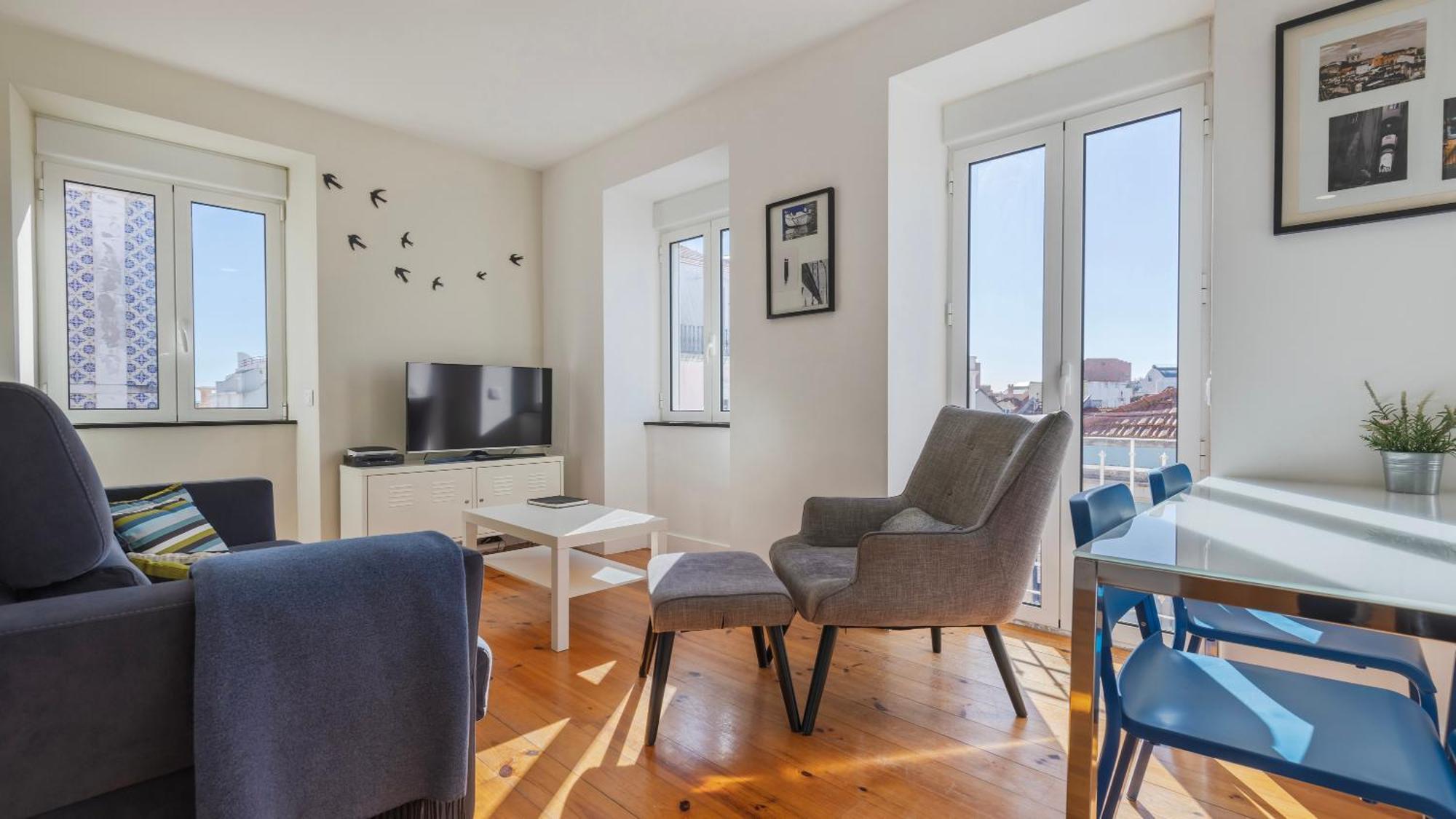Comfort & Bright Apartment By Lovelystay Lisboa Exteriör bild